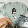 mexican messy mom bun mexican flag png transfer image heat transfer shirt print