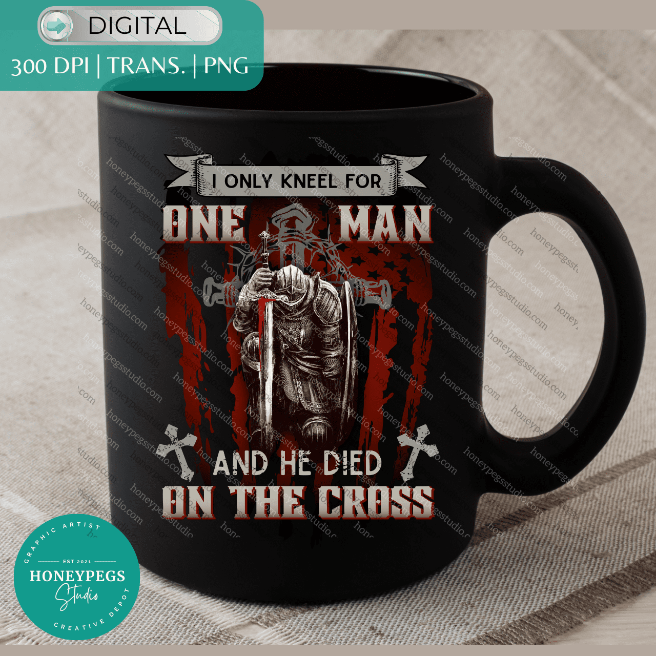 I Only Kneel For One Man PNG